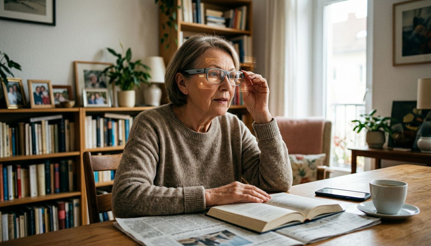 Comment les lunettes connectées chamboulent la routine optique des seniors